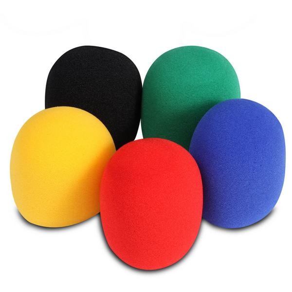 On-Stage ASWS58-C5 5 Pack Colored Windscreens