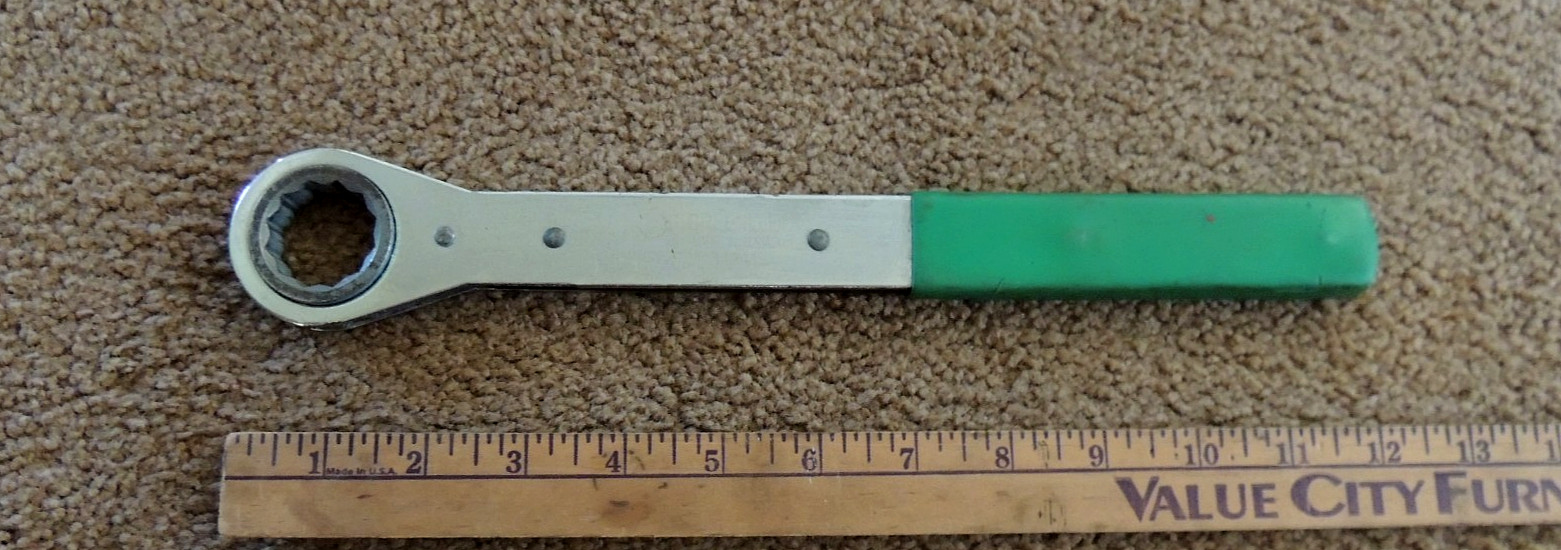1" GREENLEE Ratchet Wrench No. 34941, USA MADE, 12-POINT, SLUG-BUSTER