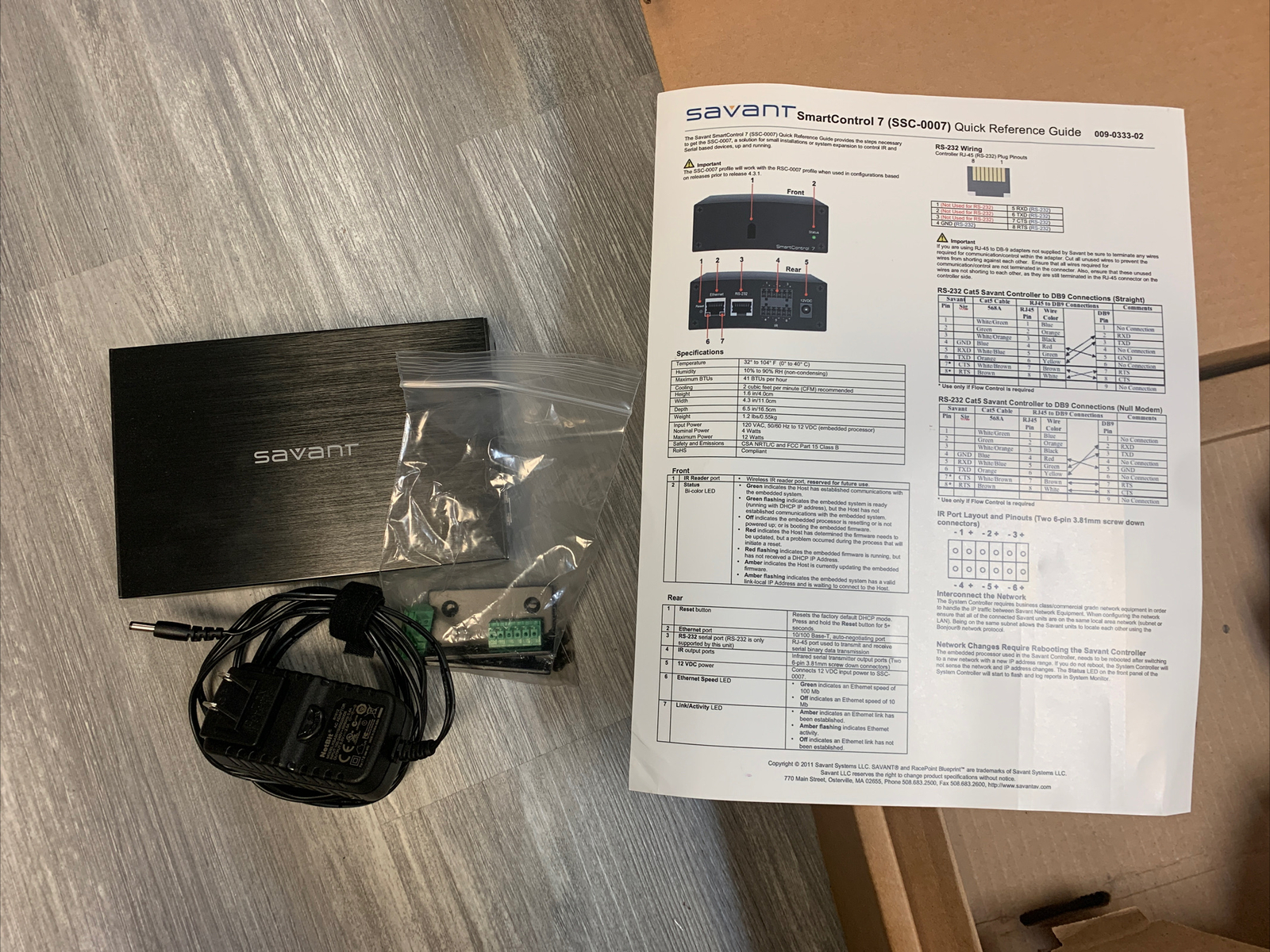 Savant SSC-0007-10