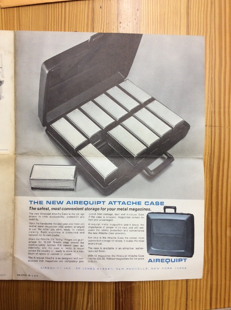Airequiet Attache Case And Library Pack Instruction Manual INV-P0109