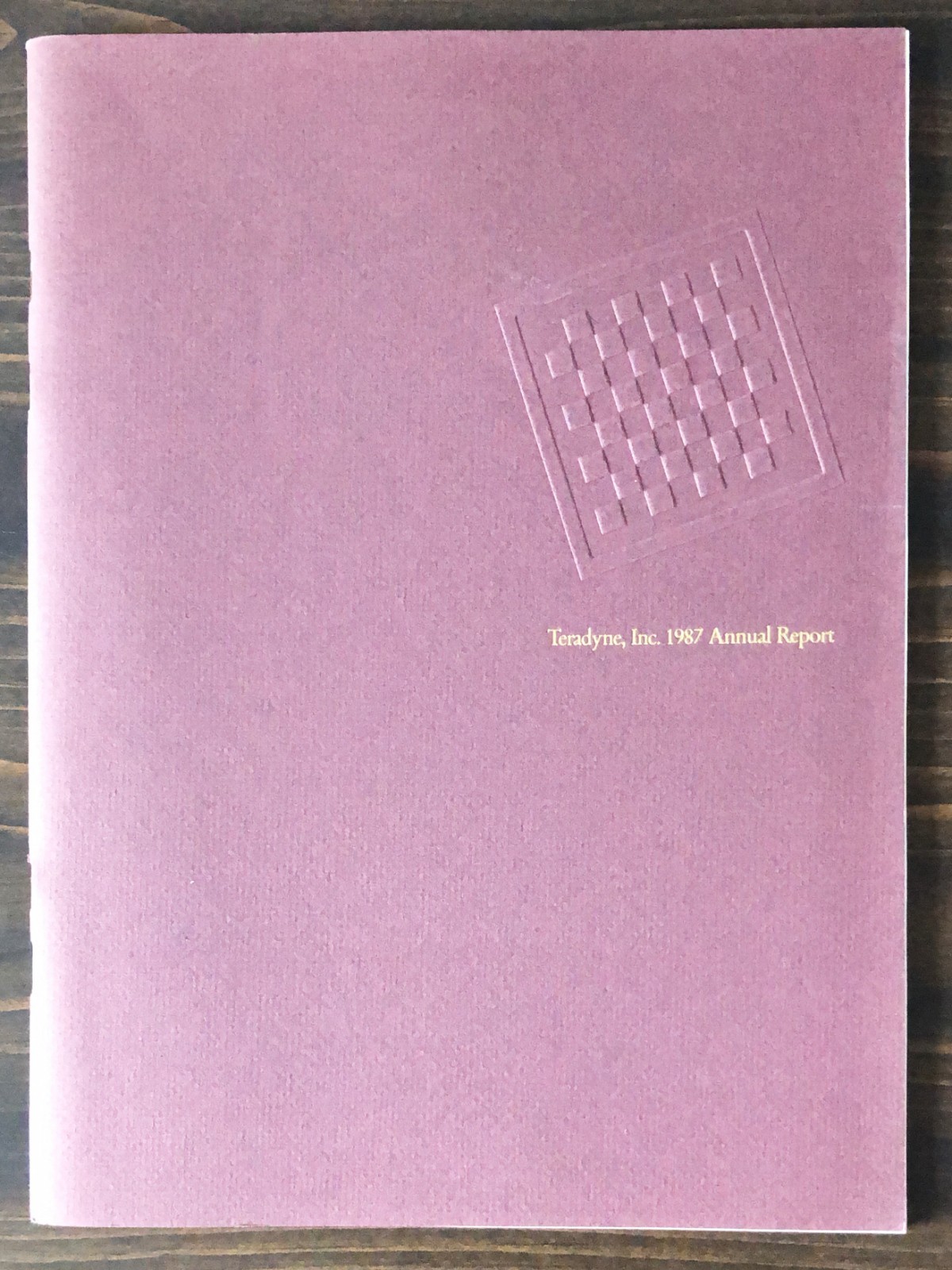 1987 Teradyne, Inc. Annual Report