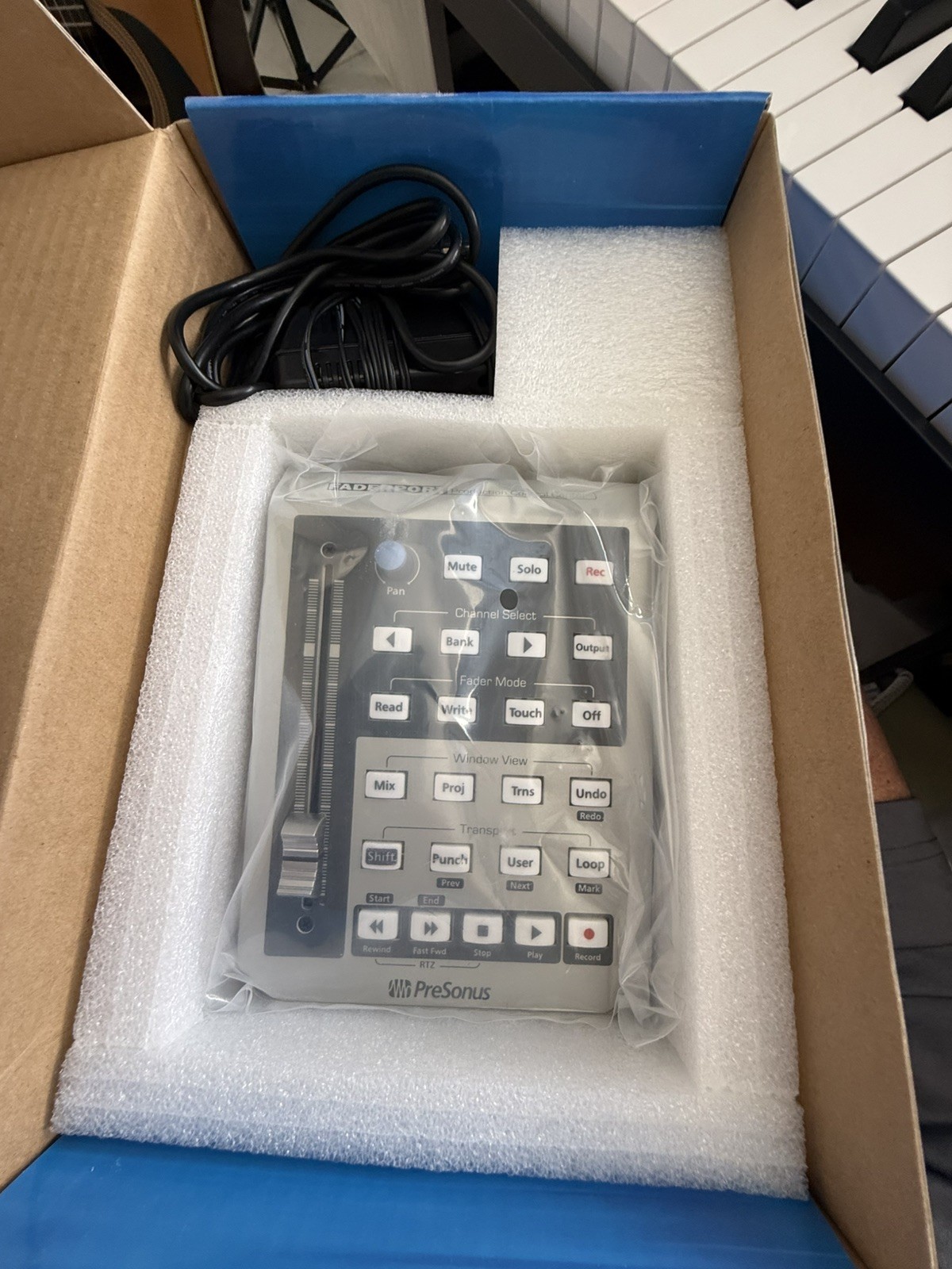 PreSonus FaderPort Motorized Controller USB w/ Power Supply Tested + USB cable