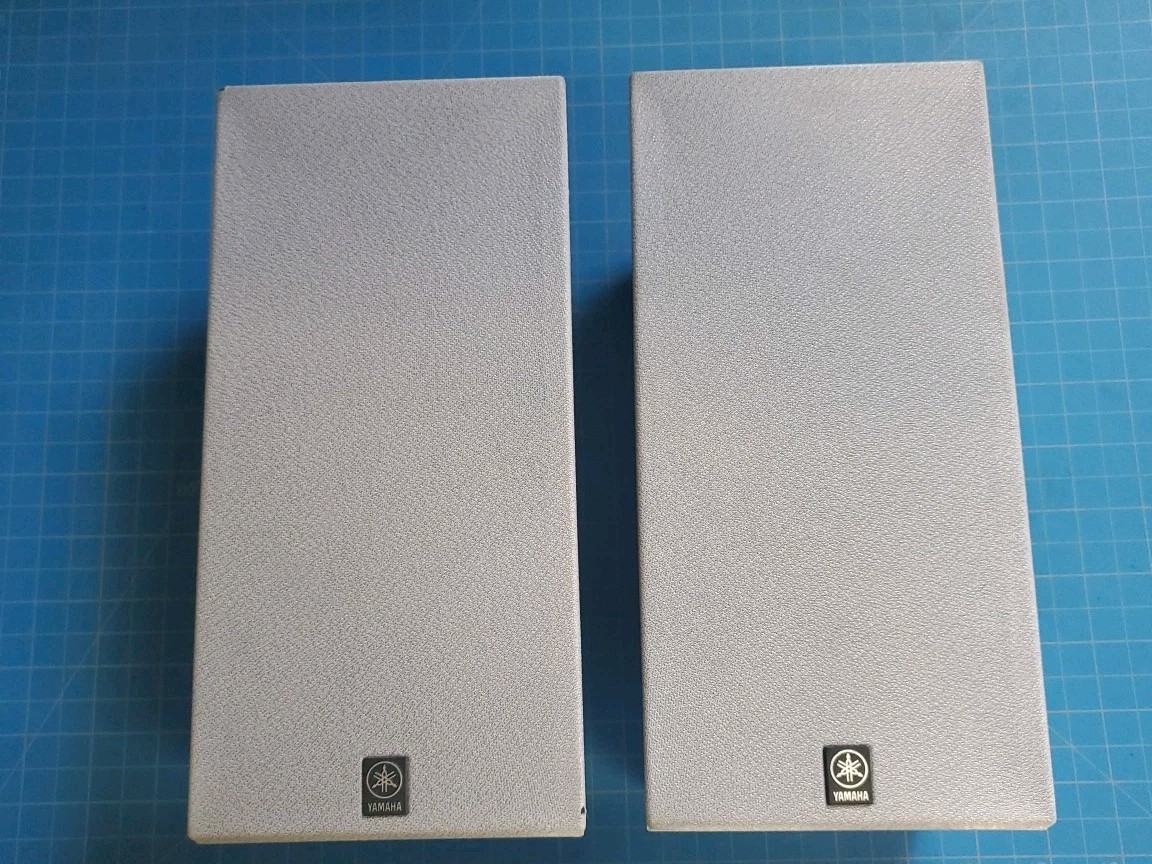 Yamaha DVR-S100 NX-S100S Left Right Front Silver Speaker Pair