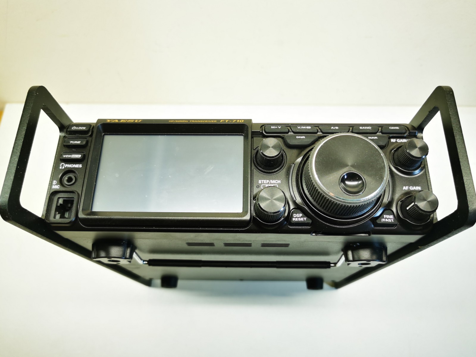 Yaesu FT-710 FIELD AESS Aluminium Side Protection Guard Rails SOTA POTA HAM