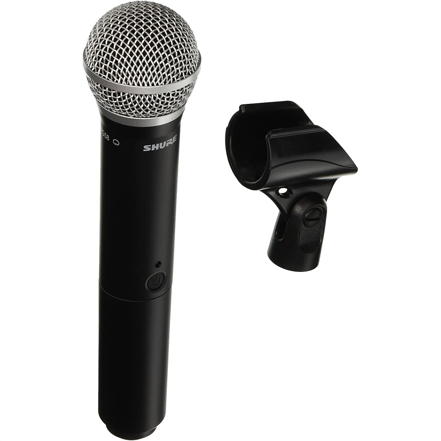 2 Pack Wireless Mic Clip Holder Clamp for Shure BLX2 Wireless Microphone Black