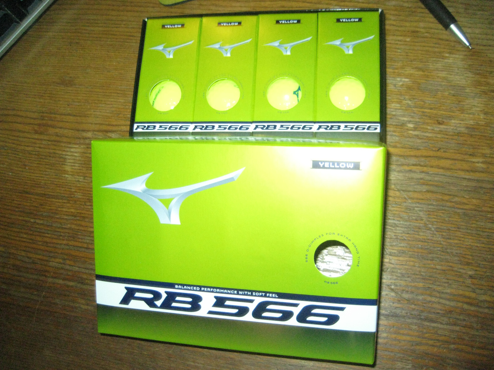 2 dozen BRAND NEW 2024 Mizuno RB 566 mens Yellow  golf balls