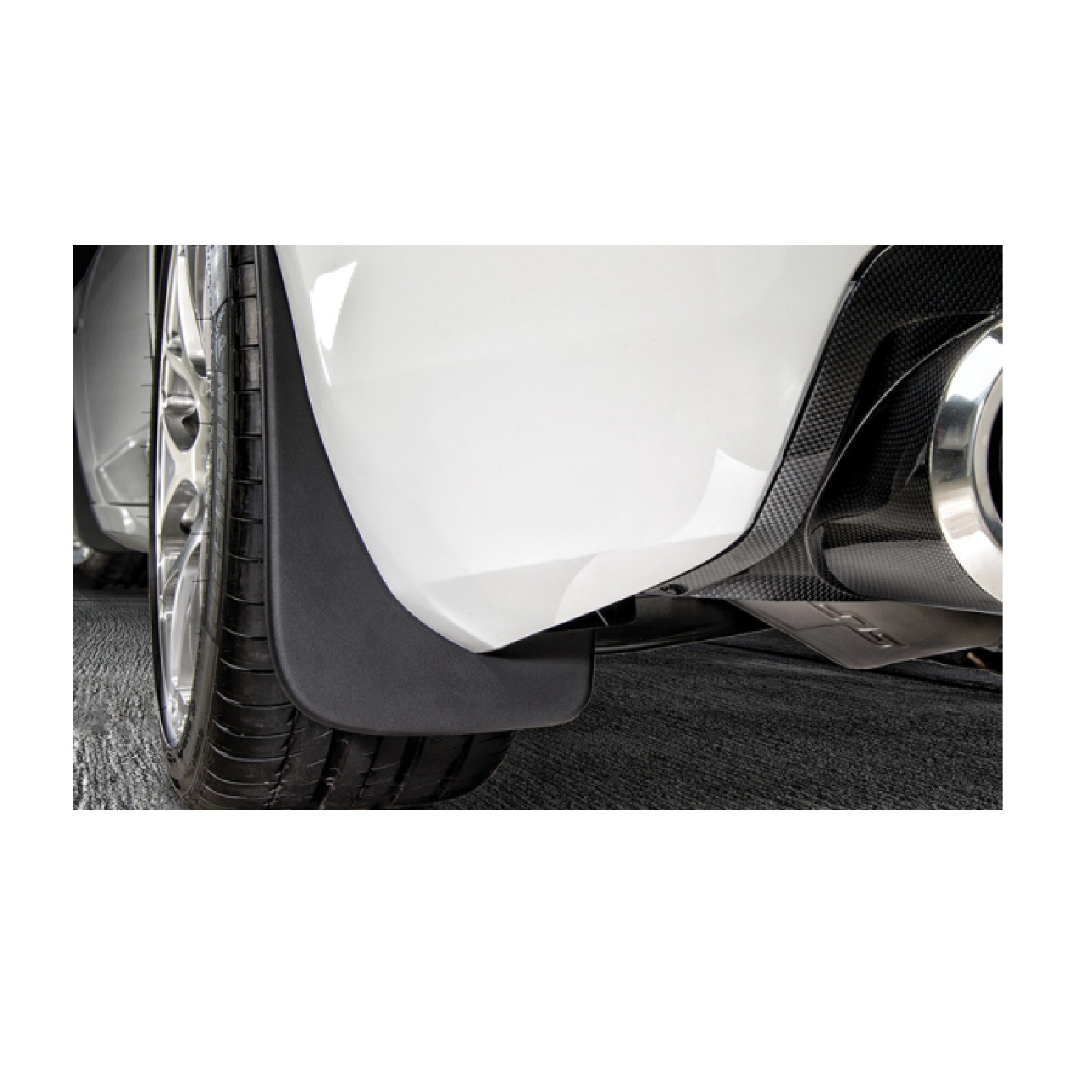 Husky Liners Front & Rear Thermoplastic Mud Guards for 07-14 Sierra 1500 2500