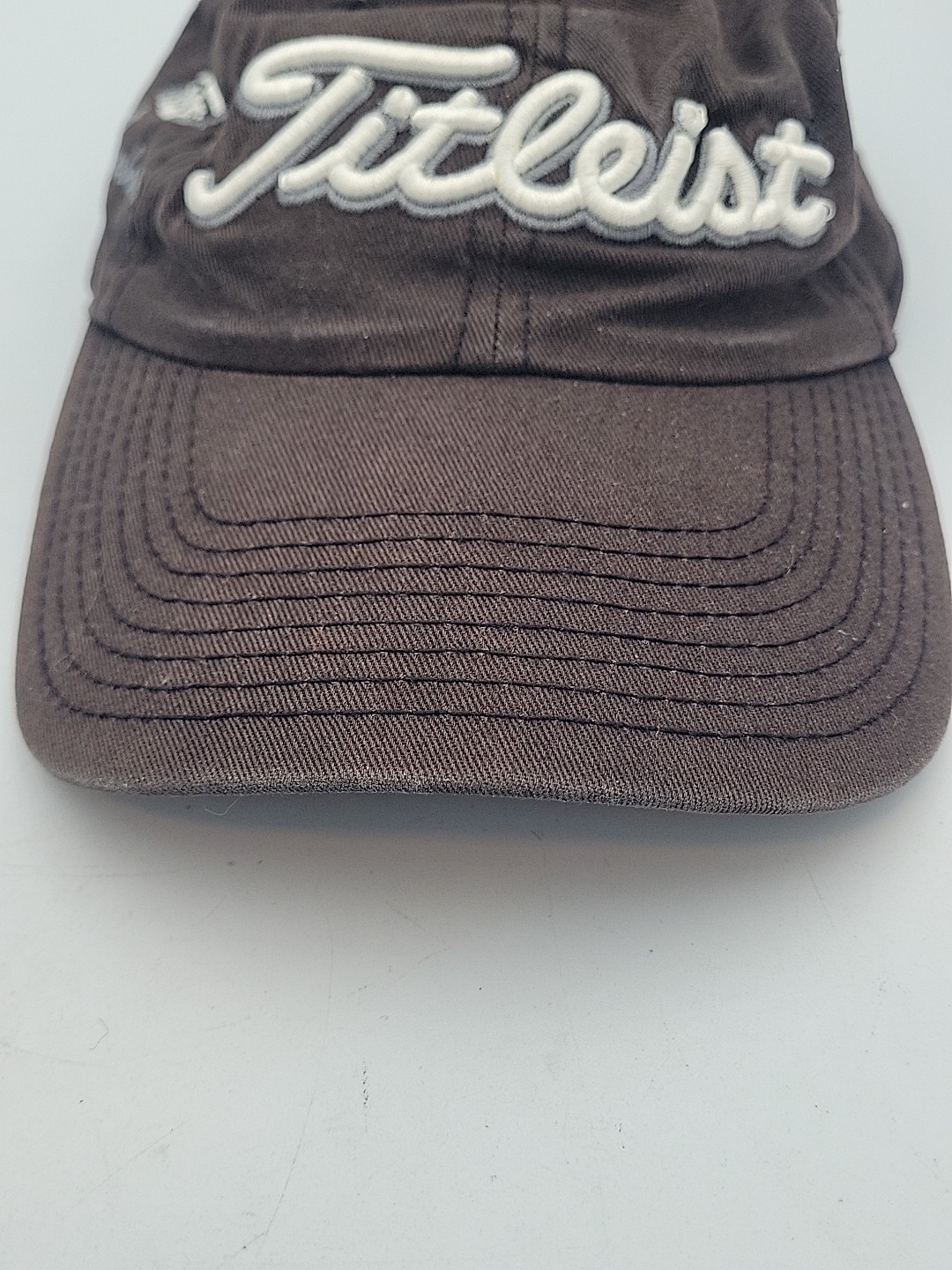 Titleist Golf Hat Annbriar Golf Course Strapback Black Embroidered Logos OS
