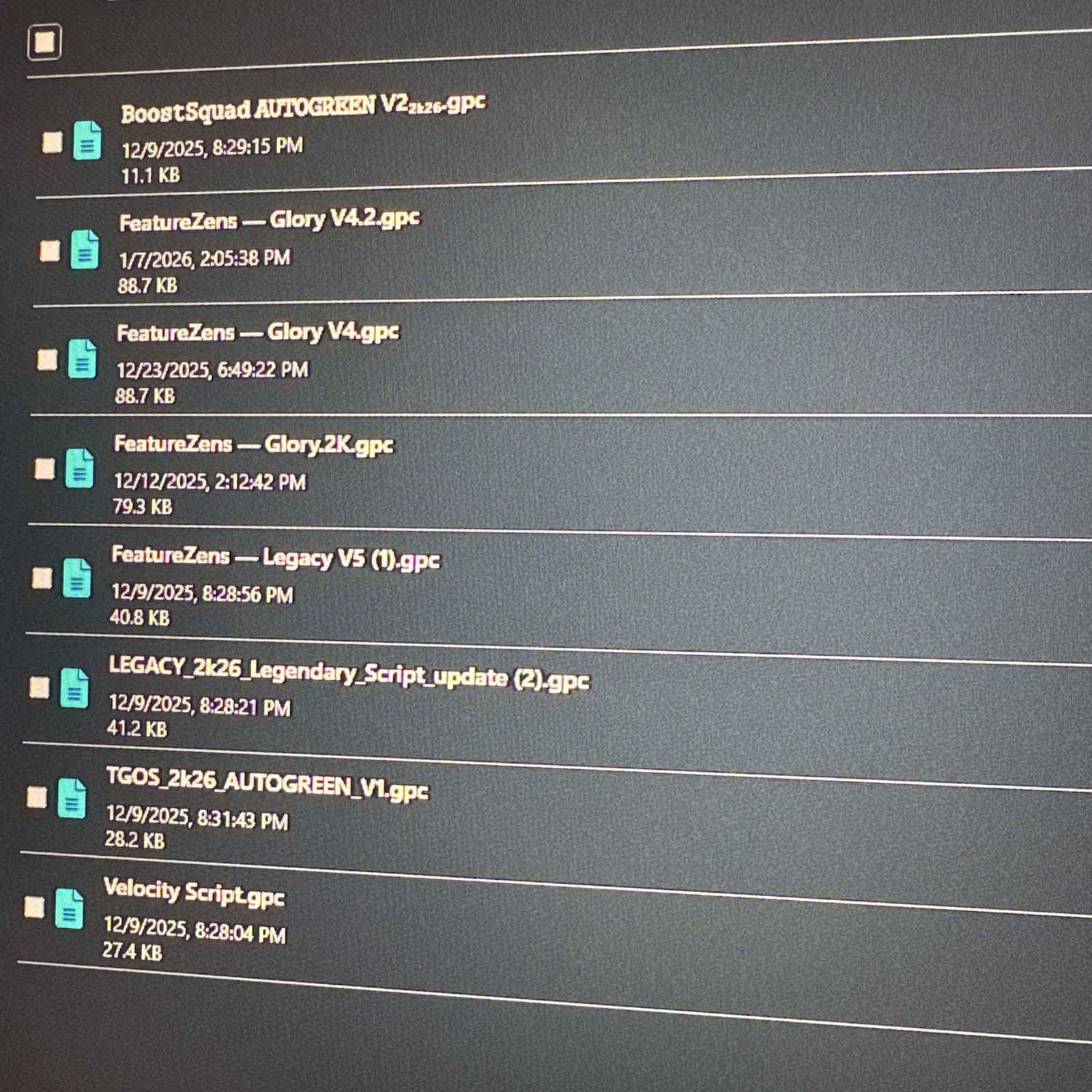 2k26 Script-25 Pack Cronus Zen Scripts Auto Green CHECK DESCRIPTION 25 Pack