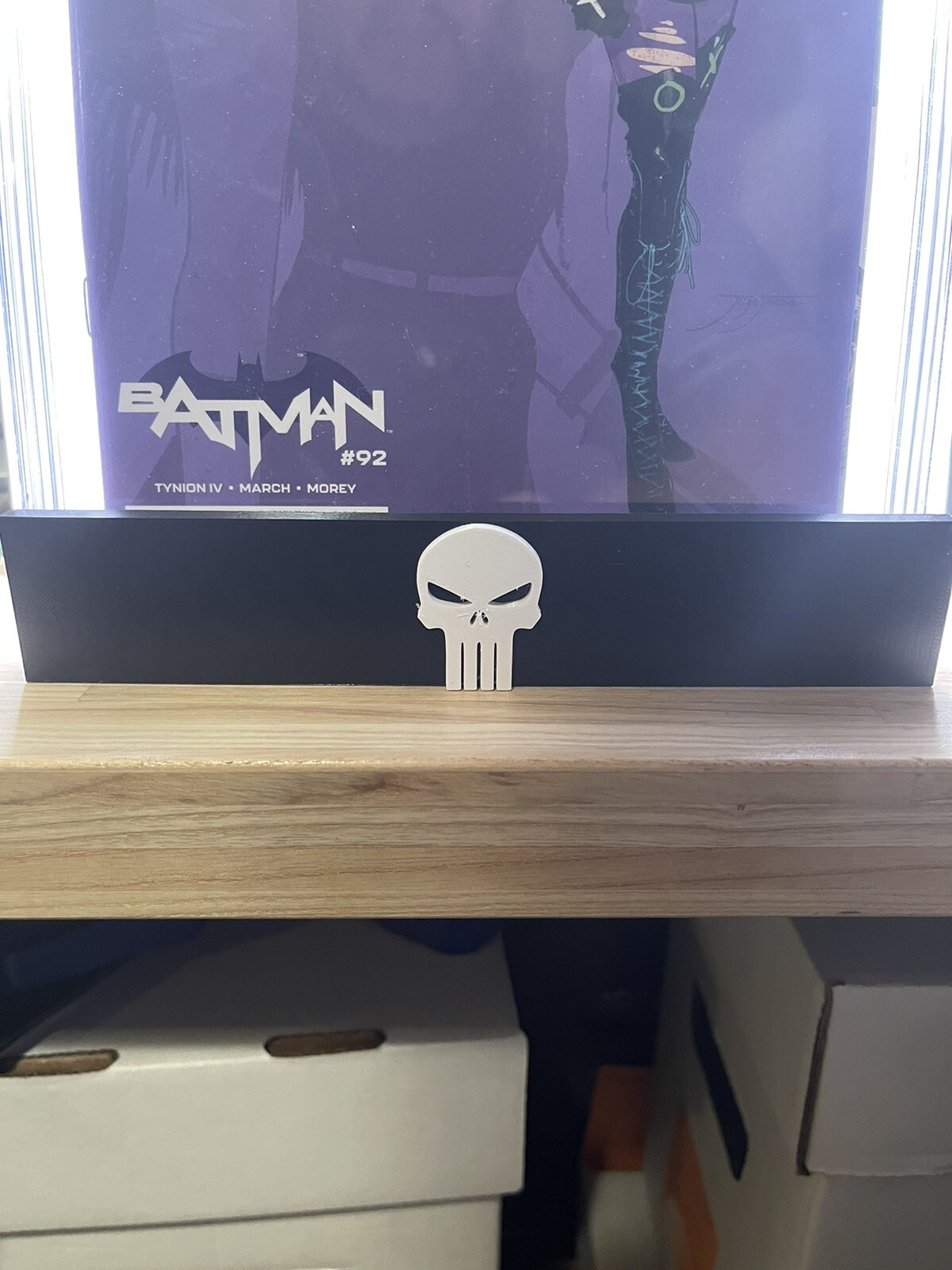 Punisher Comic Book Stand - Graded/Raw Comics 3D Printed