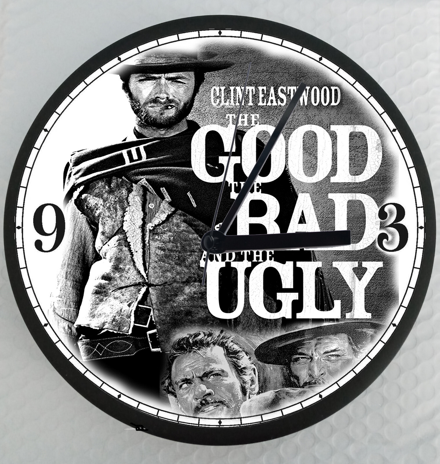 Good Bad Ugly Wall Clock