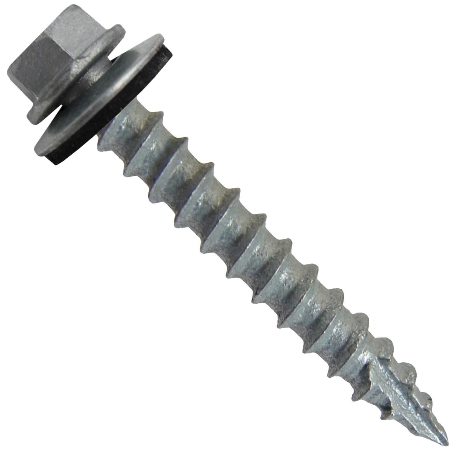 #14 Metal Roofing Screws: (250) Screws x 1-1/2" 1.5 inches, NO PAINT