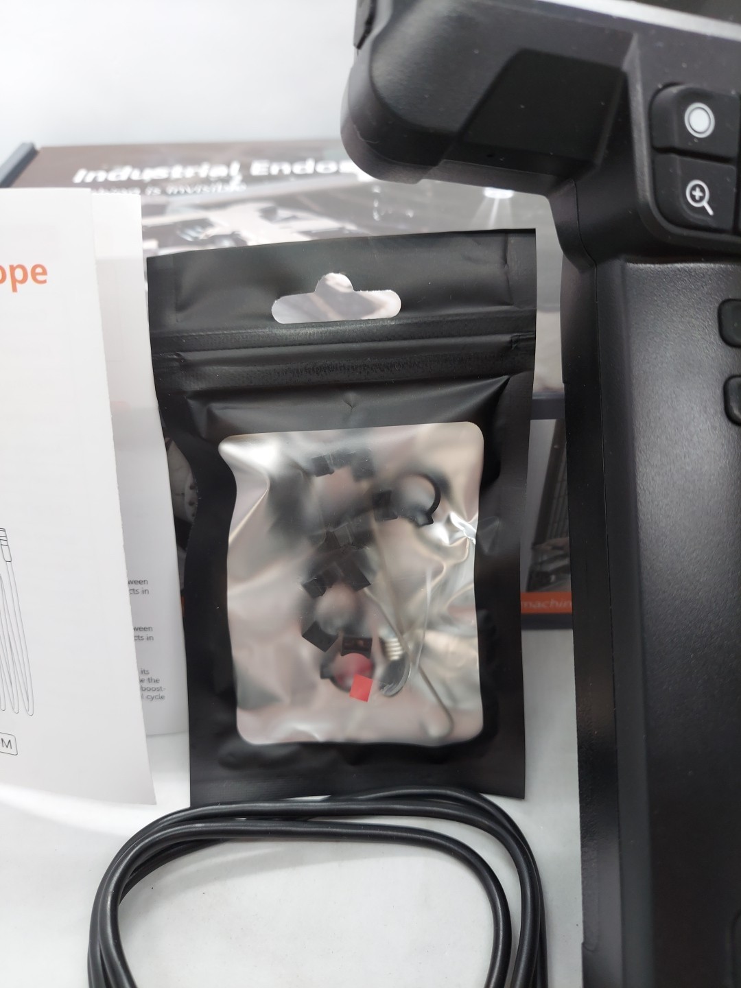 Endoscope Camera with Light - 4.3'' IPS Screen 1080P HD Borescope
