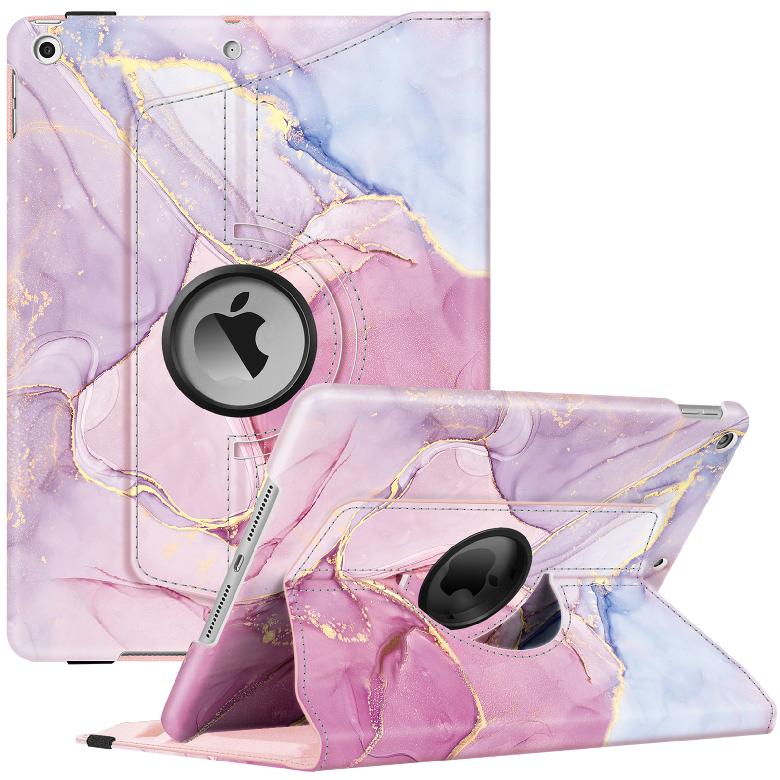 Rotating Case for Apple iPad 9th 2021/8th 2020/7th 2019 10.2 inch Stand Cover