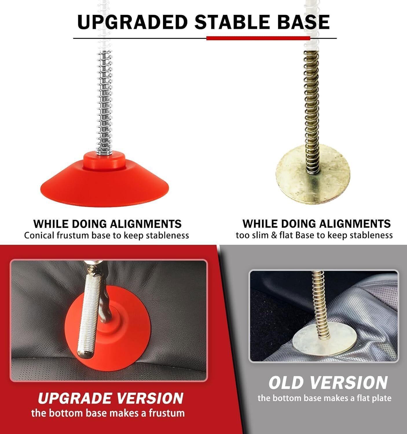 14-inch Car Alignment Rack Steering Wheel Leveling Holder Stand Alignment Tool