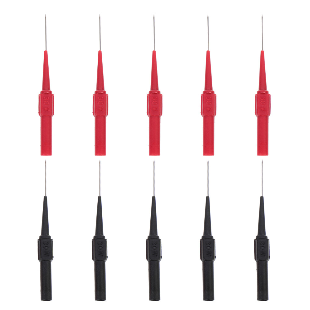 20 Pcs Tester Needle Electronic Leads Pin Multimeter Probe Needles Steel