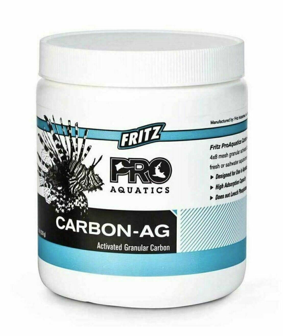 Fritz ProAquatics Carbon AG Granular Carbon 20oz For Freshwater and Saltwater