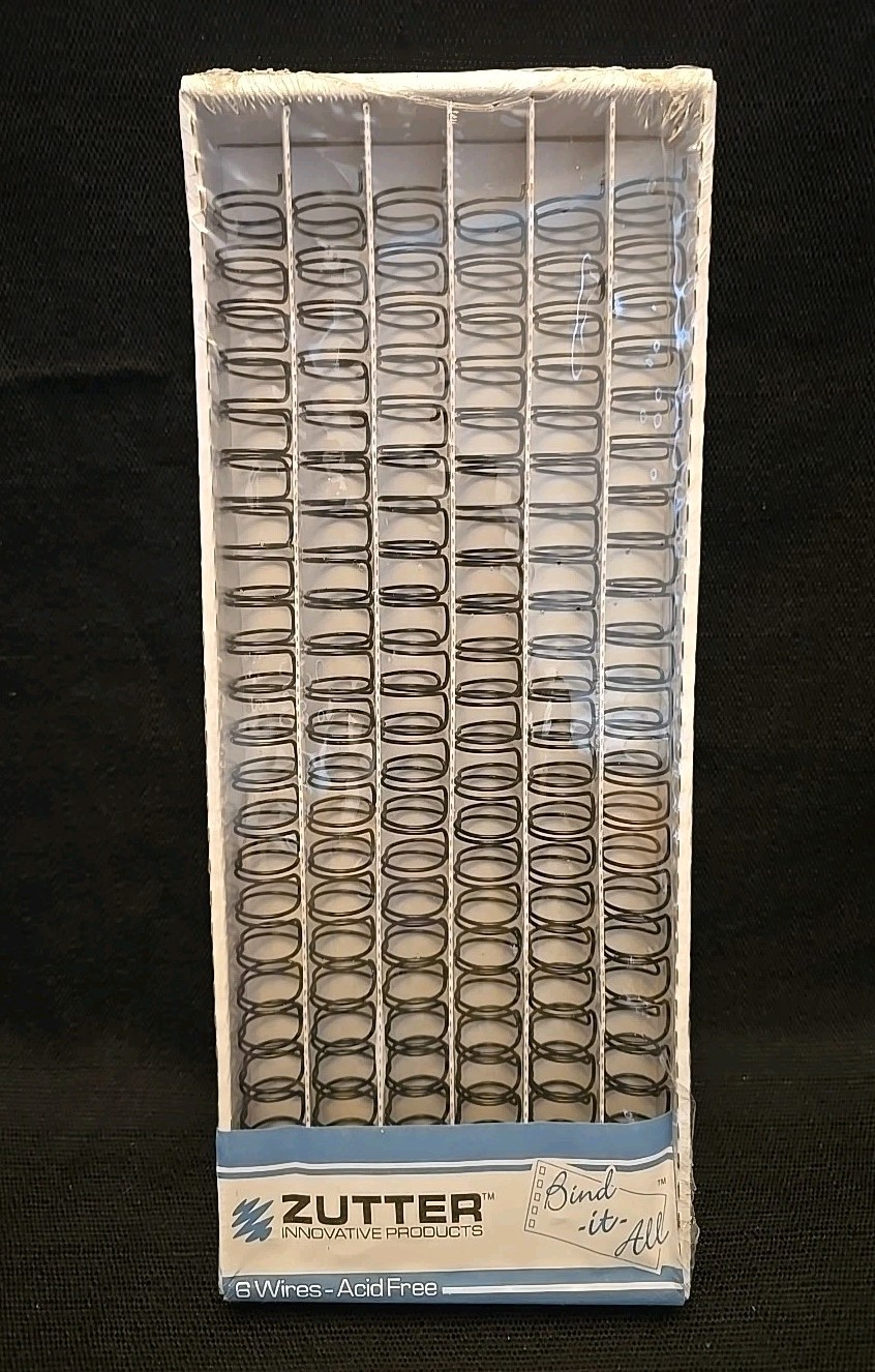 Zutter Binder Wire - Set of 6 5/8"  new -