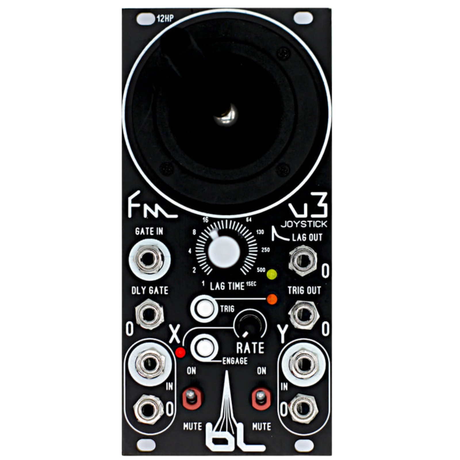 Blue Lantern FM Joystick Pro V3 Eurorack Synth Module