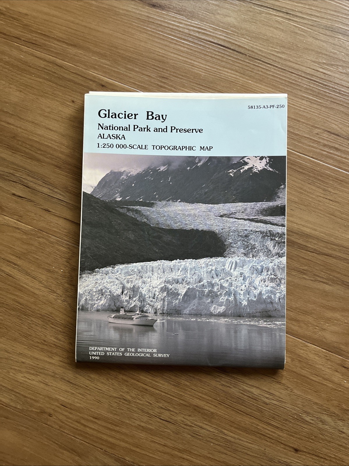 Glacier Bay National Park And Preserve Alaska Usgs Topo Map