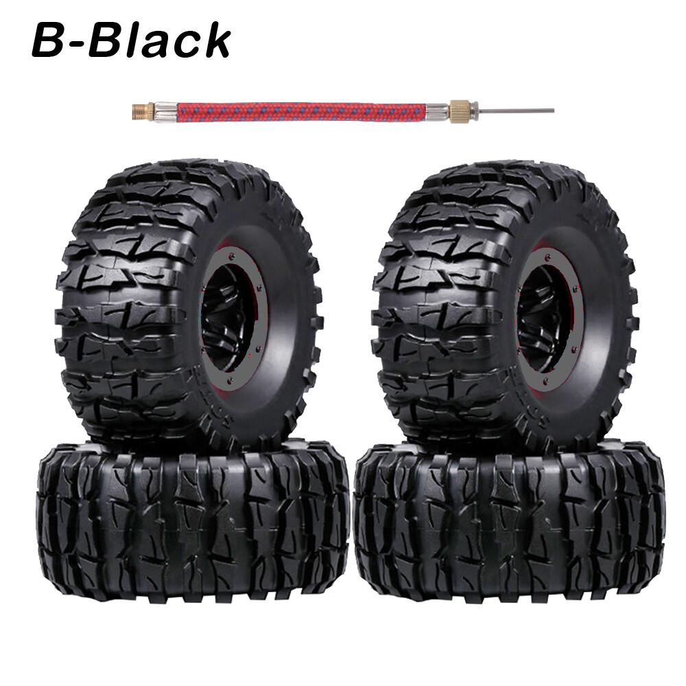 2.2 Inch Rim Rubber 135mm Tire Wheel Inflatable Tyre for RC Car HSP Redcat RC4WD