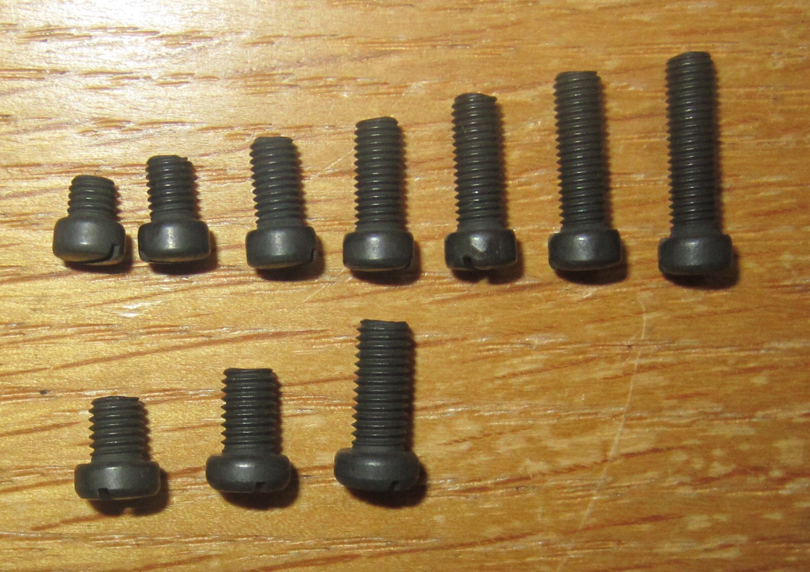 Slotted Fillister Head Scope Mount Screws Set of 4