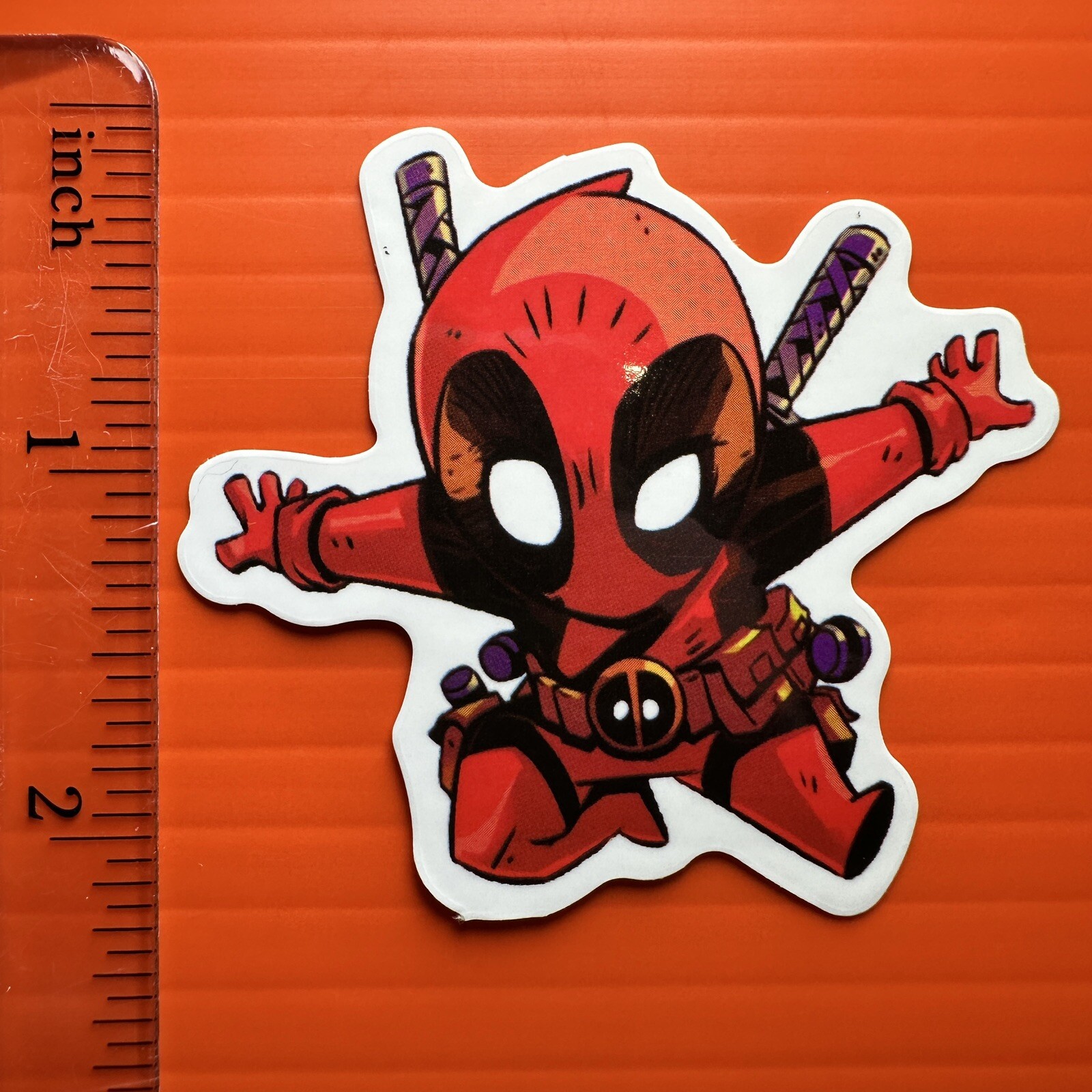 Deadpool Marvel Universe Pop Art Sticker Wall Window Car Laptop Phone Case Decal