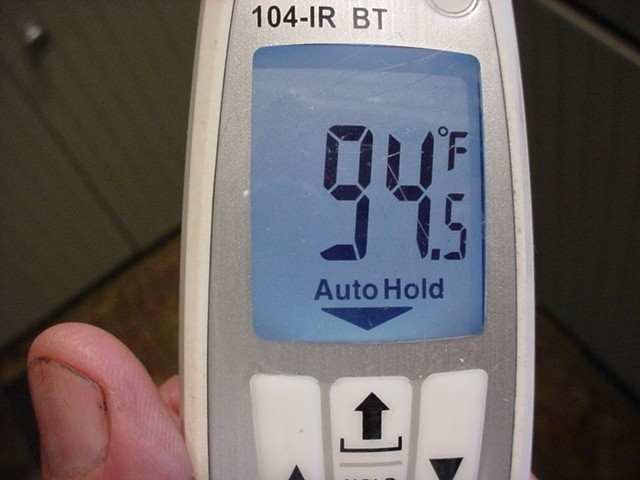 working Testo 104-IR BT Combo Infrared Penetration Food Thermometer w/battery