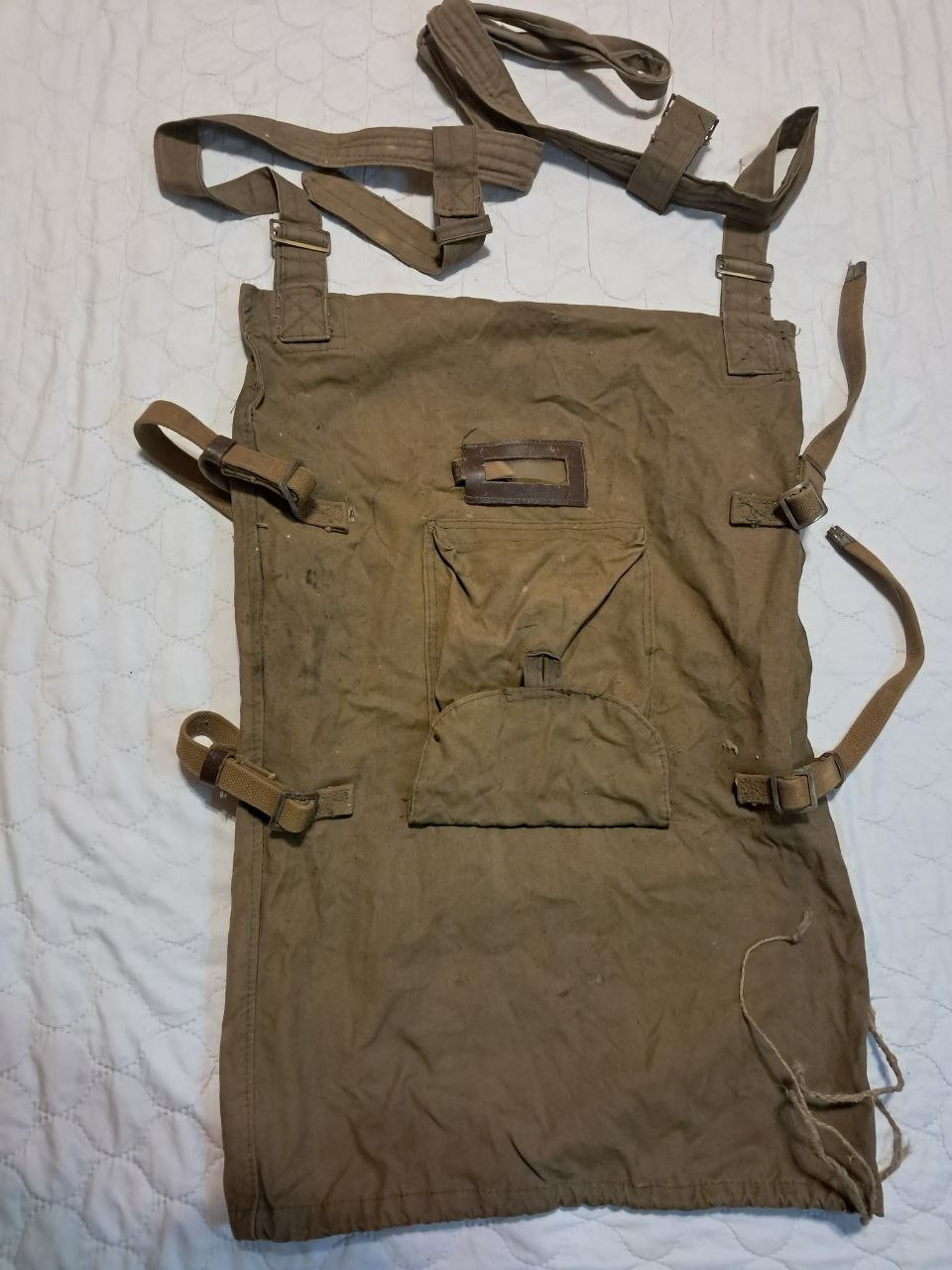 Backpack Vintage Soviet Tourist Army Military Soldier Fishing and Hunting USSR