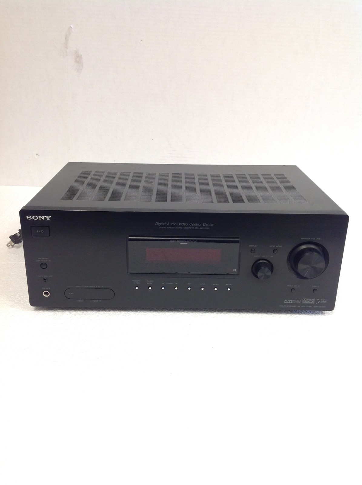 Sony STR-DG500 Digital Audio/Video Control Center 220W, No Remote, WORKING