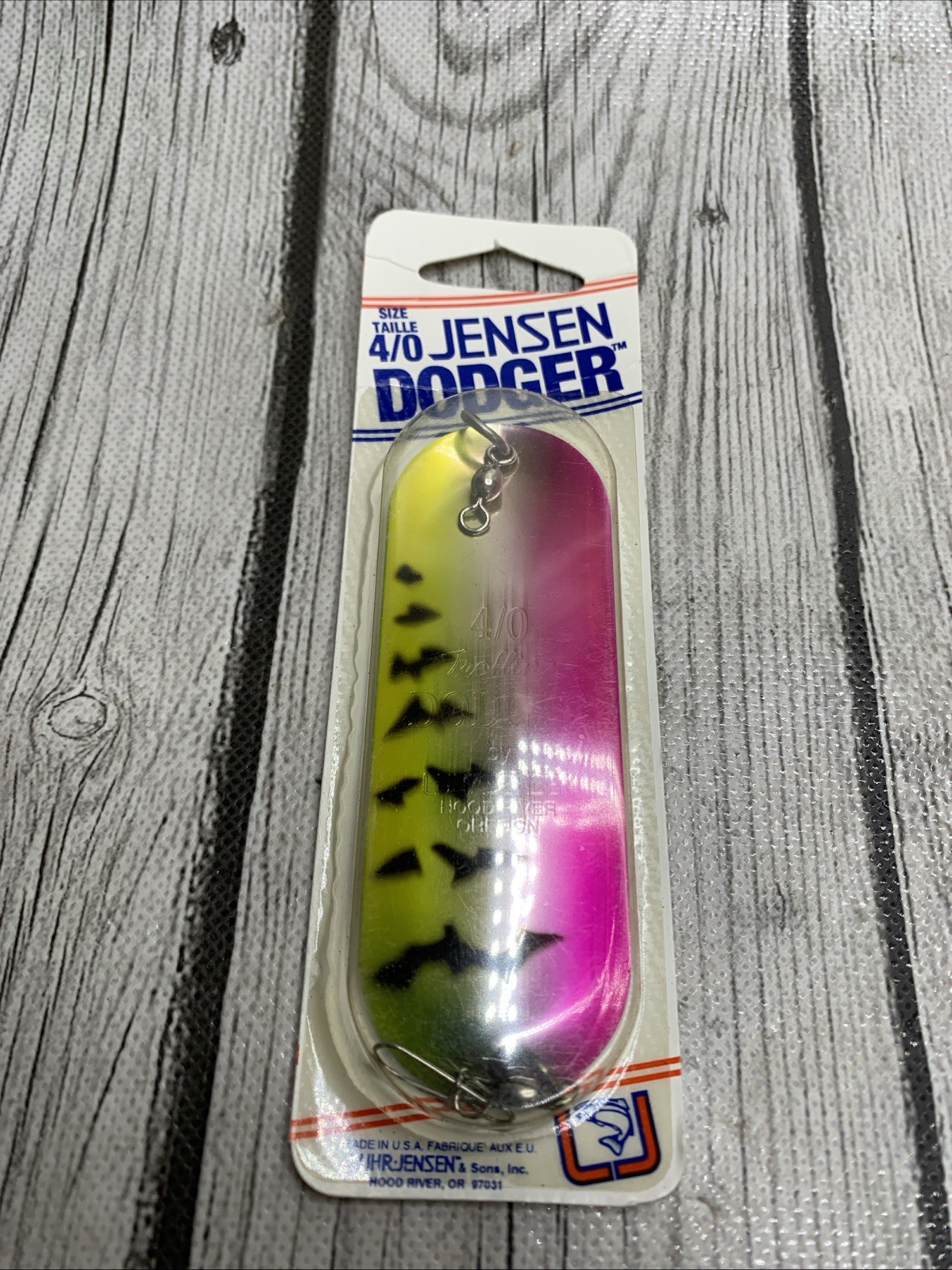 JENSEN DODGER Trolling 4/0 Size Watermelon/Black “Tiger”