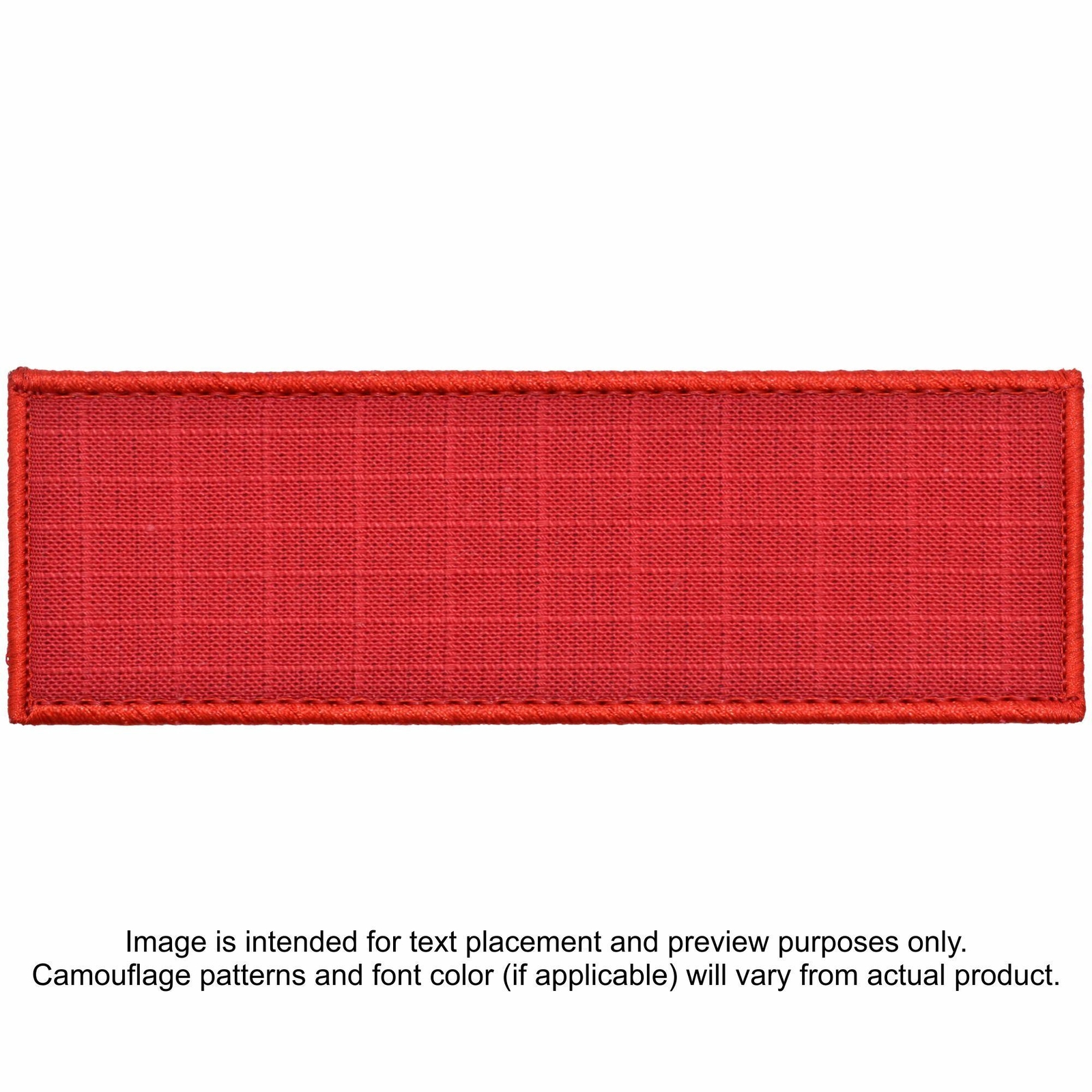 Custom Plate Carrier Text Patch - 2x6
