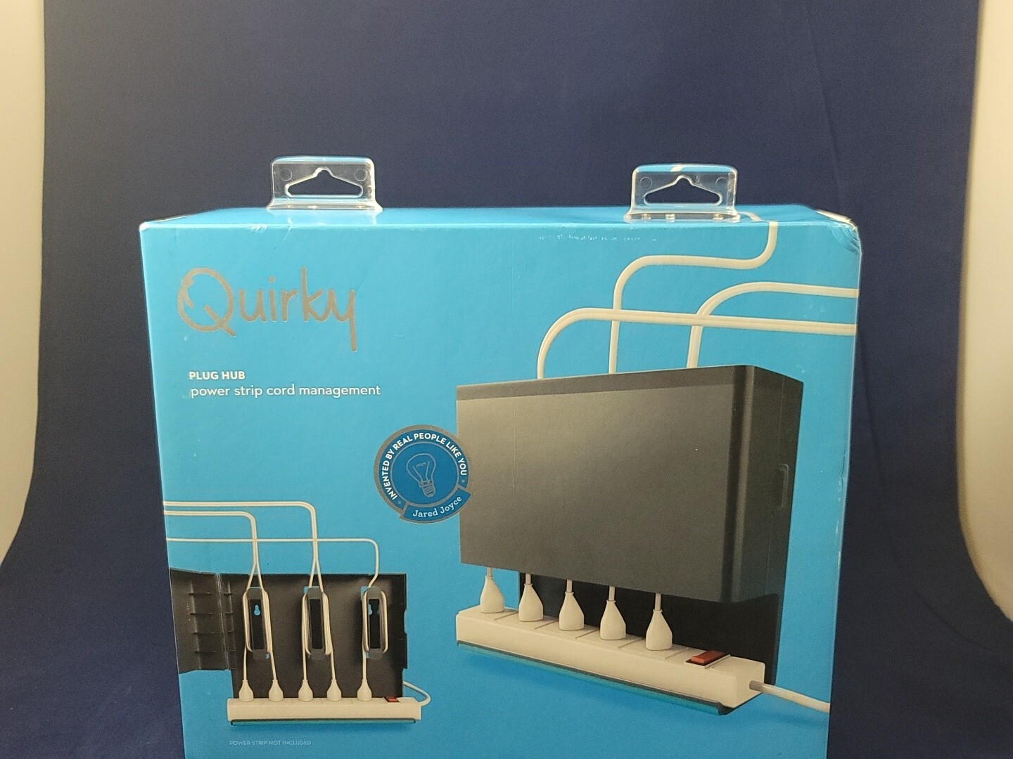 NEW Quirky Plug Hub Power Strip Cord Management Station Keep Cords Tangle Free