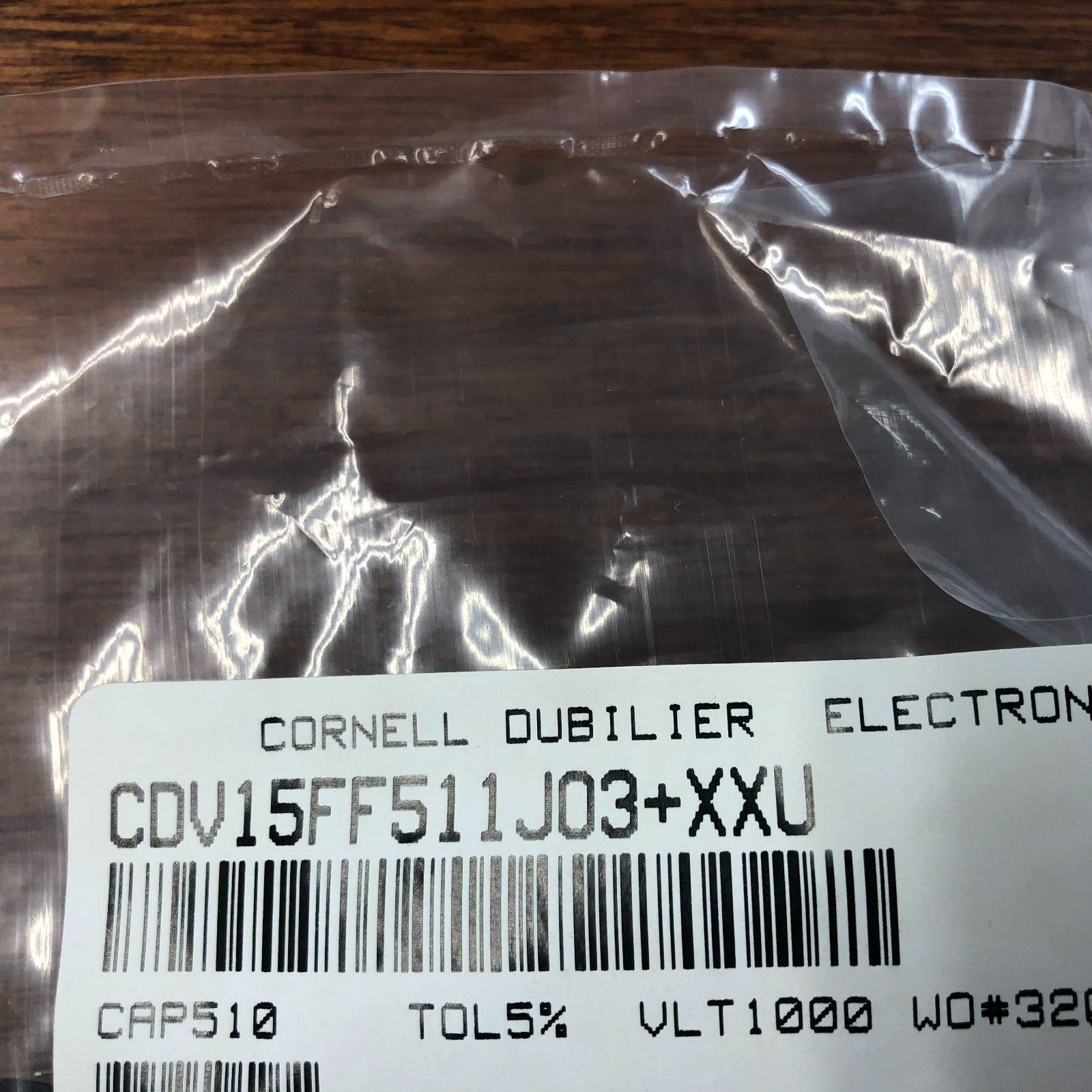 ( 10 PCS ) 510pF 1000V 5% Mica Dipped Capacitor Cornell Dubilier