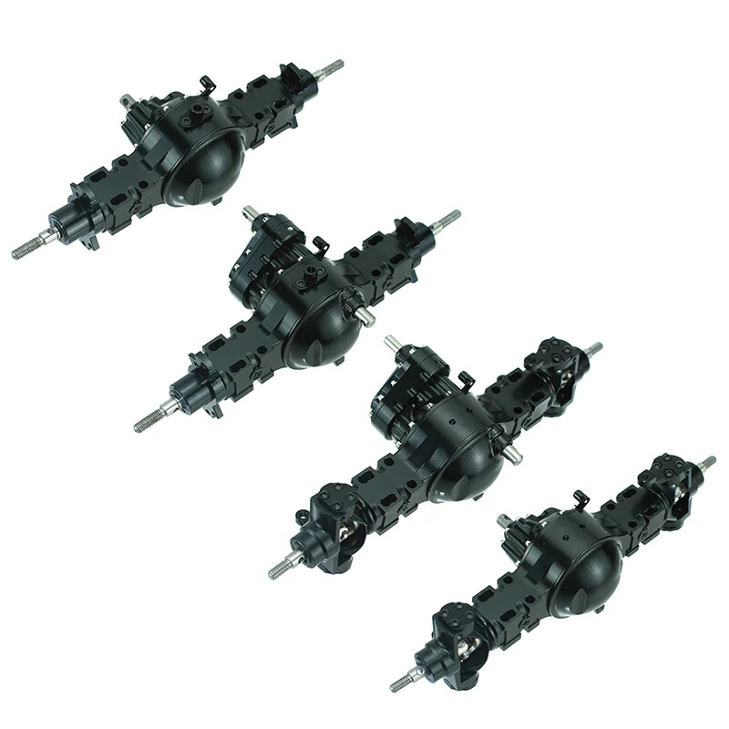 All Metal Front Rear Axles 6X6 8X8 for 1/14 Tamiya Truck Scania 770s King Hauler
