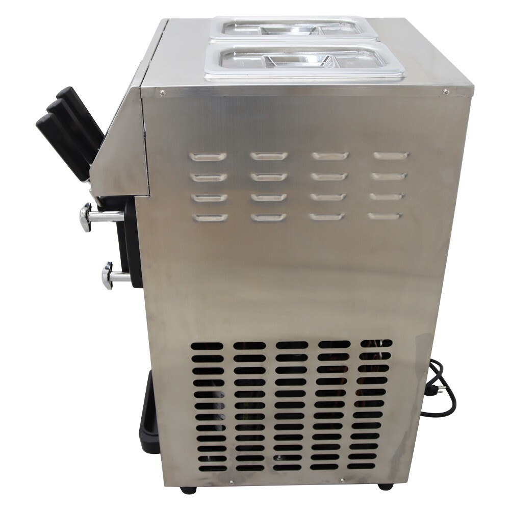 Soft Ice Cream Machine 4LX2 Commercial Ice Cream Machine LED Display Control