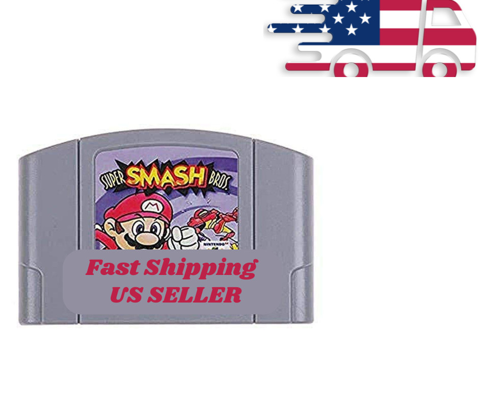 Super Smash Bros N64 Cart Tested Working Nintendo 64 Game