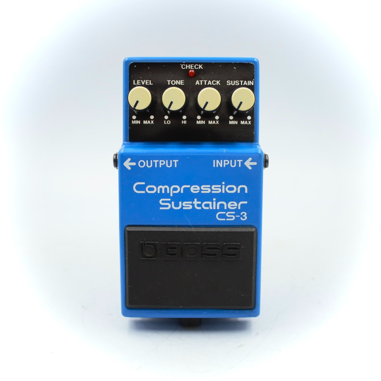 BOSS CS-3 Compression Sustainer ACA 1995 Made in Taiwan Compressor LH30592