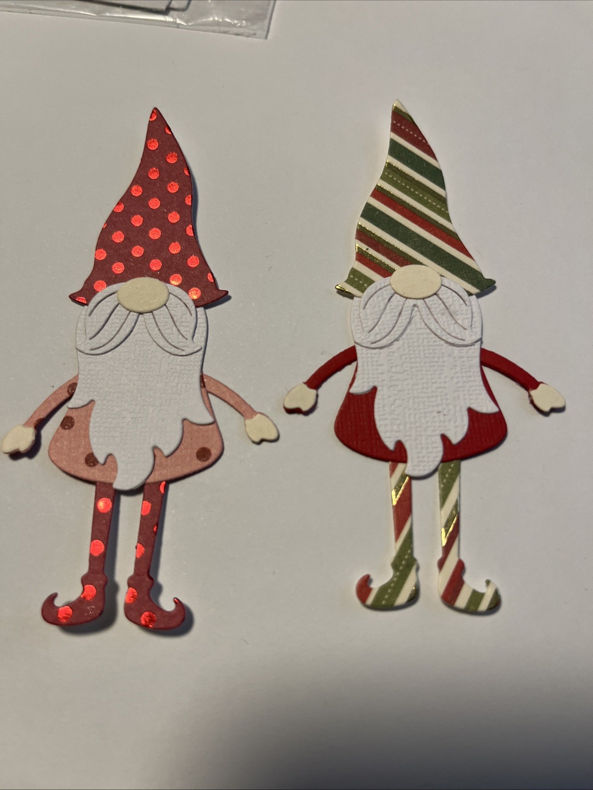 Spellbinders Dancin' Gnome Merry Collection Metal Etched Dies