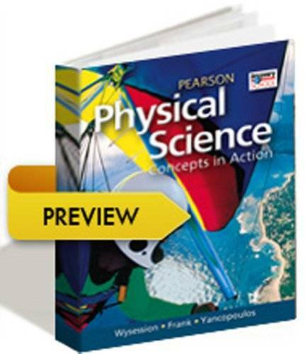 HIGH SCHOOL PHYSICAL SCIENCE 2011 STUDENT EDITION (HARDCOVER) GRADE 9/10 - GOOD
