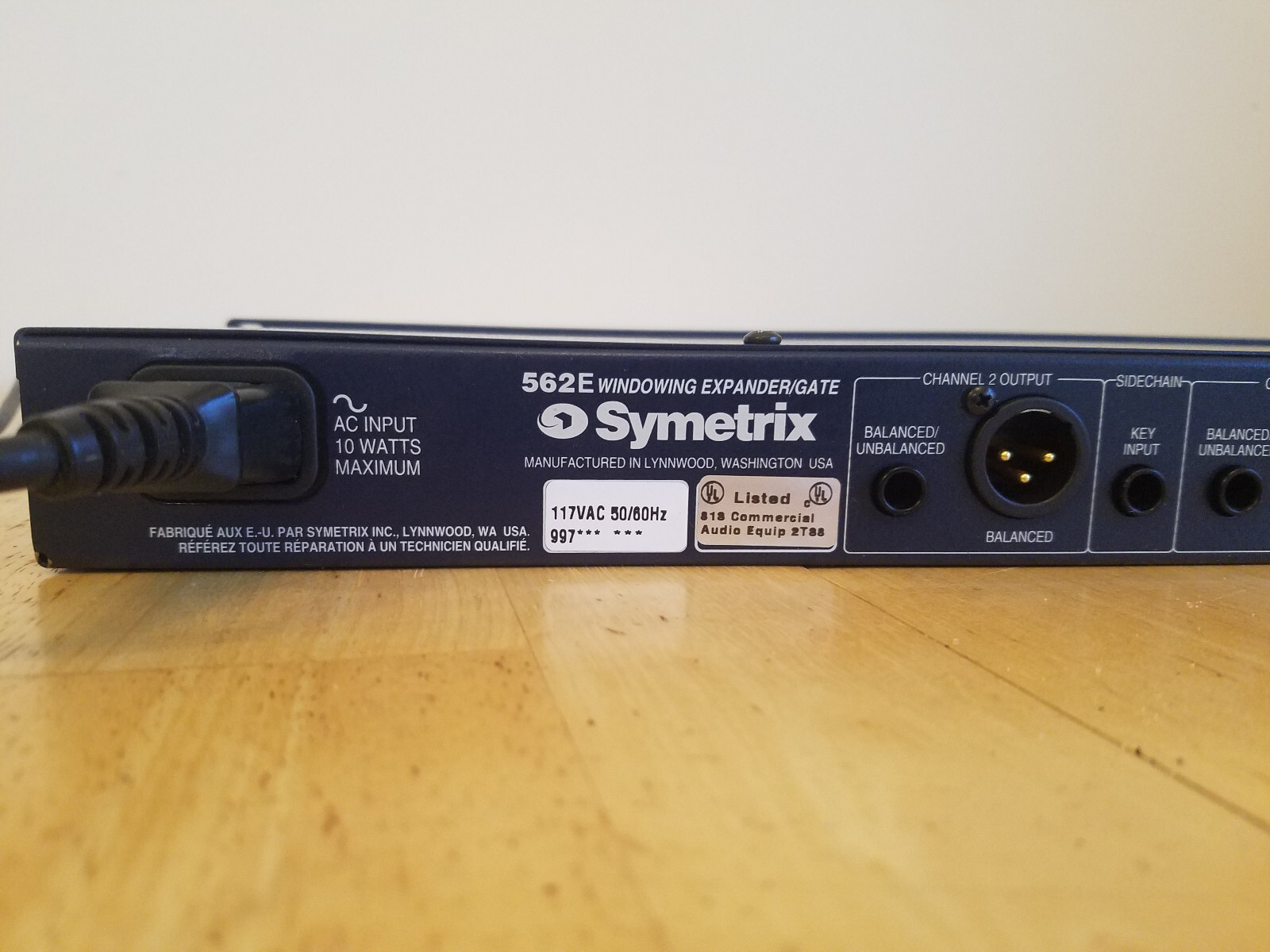 Symetrix 562E Windowing Expander Gate, Excellent condition
