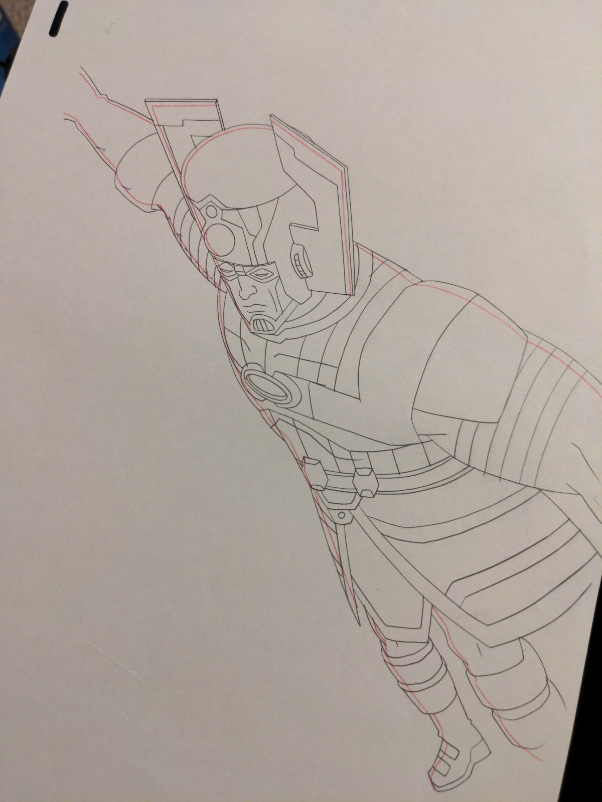 Marvel animation cels Production Art Marvel Comics AVENGERS ASSEMBLE GALACTUS AA