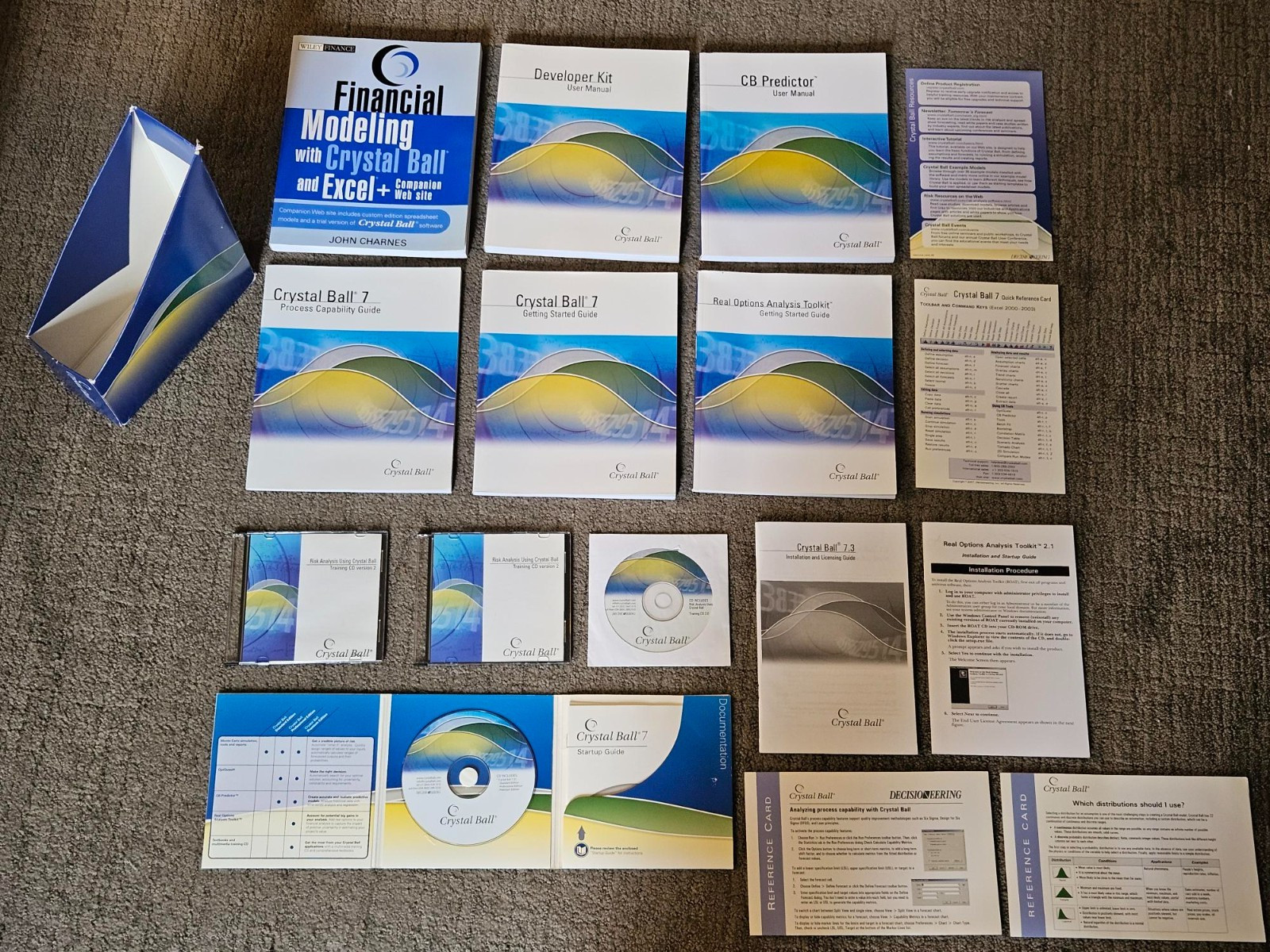 Decisioneering Oracle Crystal Ball 7.3.1 Options Trading Risk Analysis Software