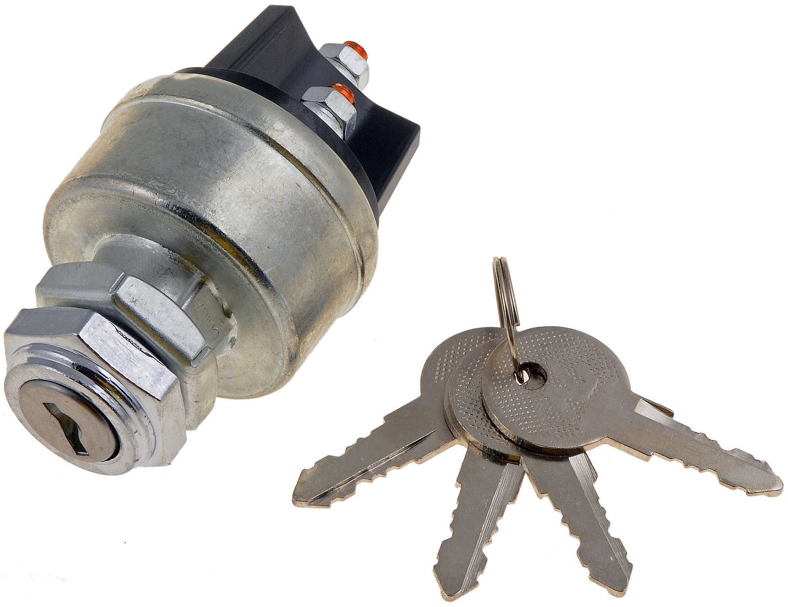 Dorman Silver Electronic Starter Switch Durable Push Button Keyed Options Aut...
