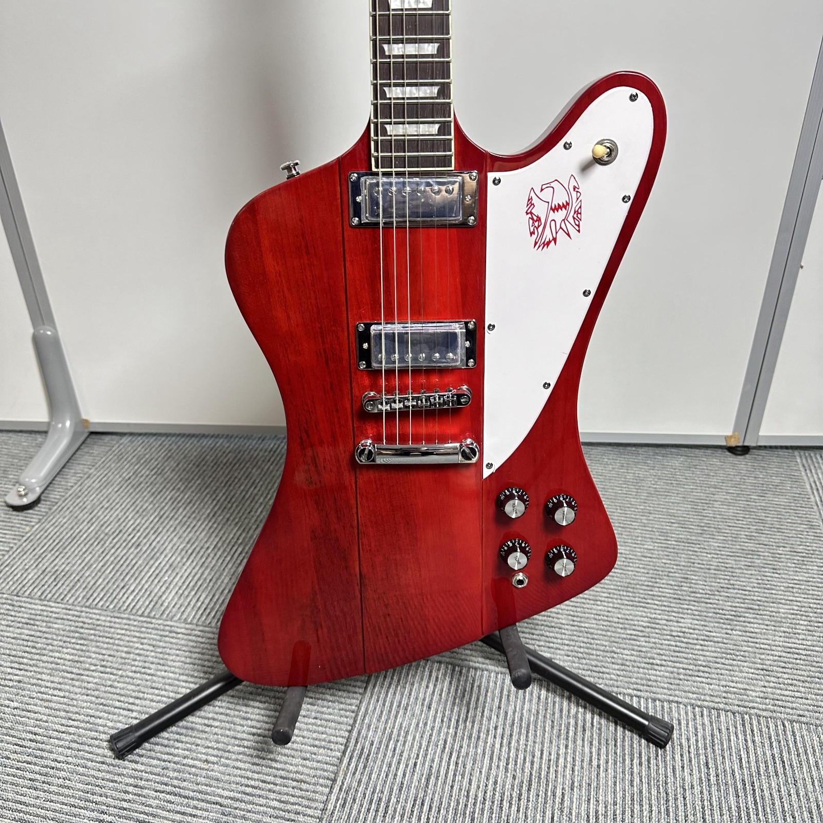 Firebird Custom Shop Vintage Cherry Mahogany Electric guitar Mahogany body