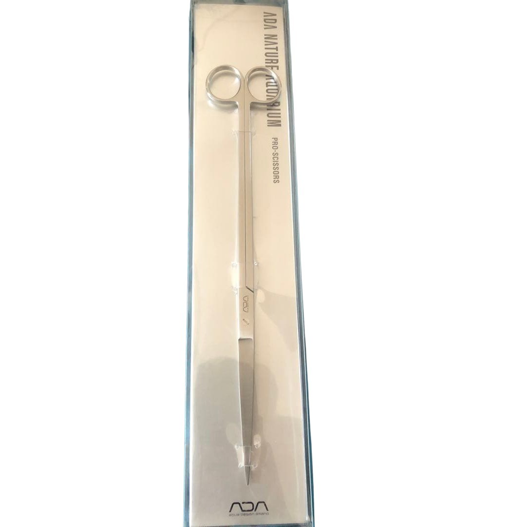 ADA Pro-Scissors S STRAIGHT 255mm Long Aquascape Tool Stainless Steel Aqua Desig