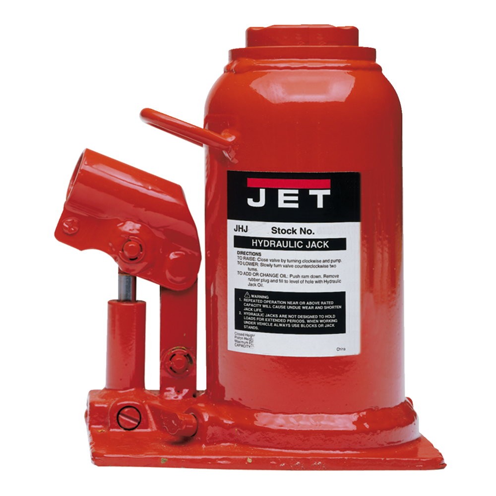 Jet 453323K JHJ-22-1/2L 22-1/2 Ton Low Profile Hydraulic Bottle Jack