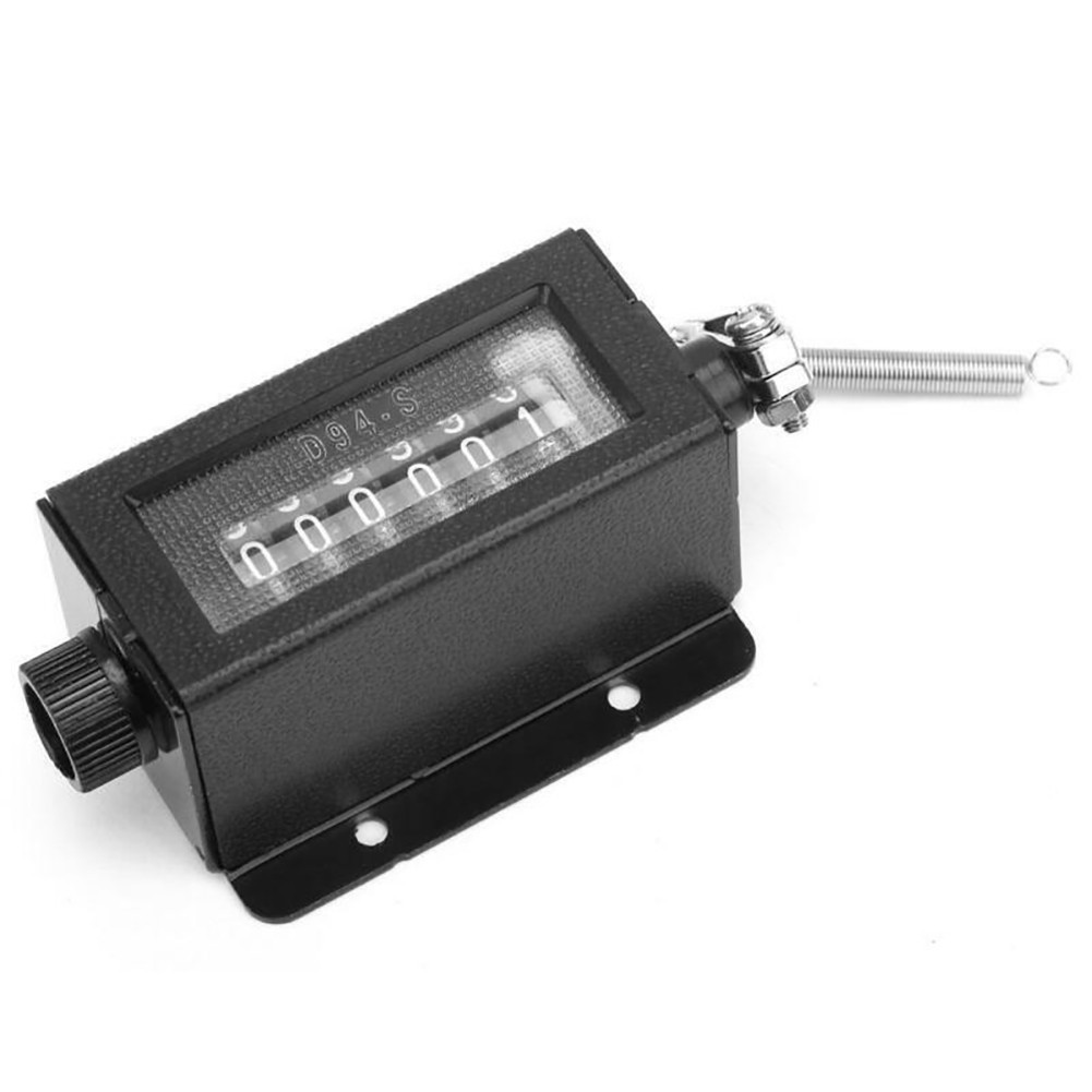 Workshop Counter Modules Industrial Counter 6 Digit 1:1 Accessories Black