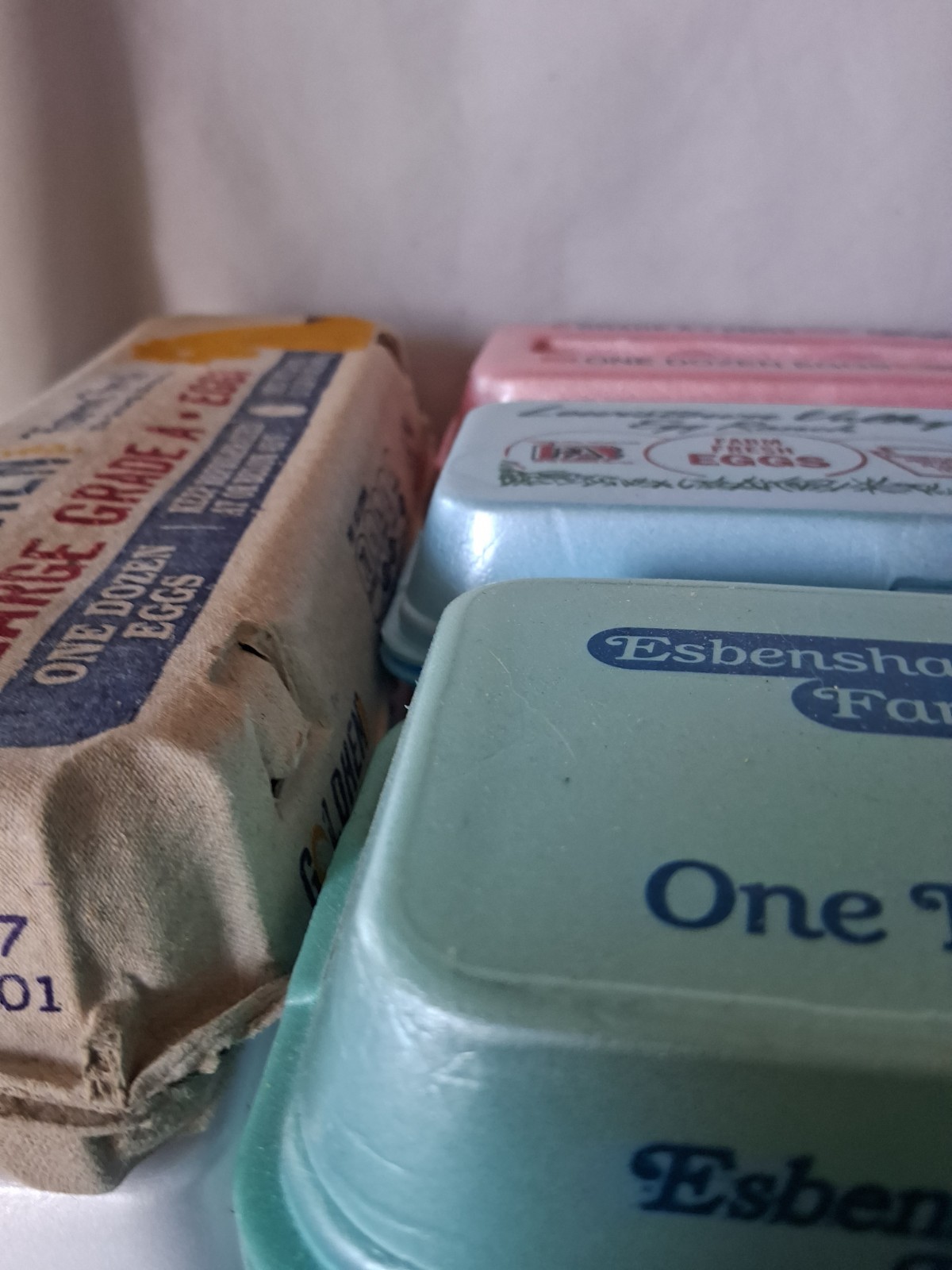 Assorted Egg Cartons