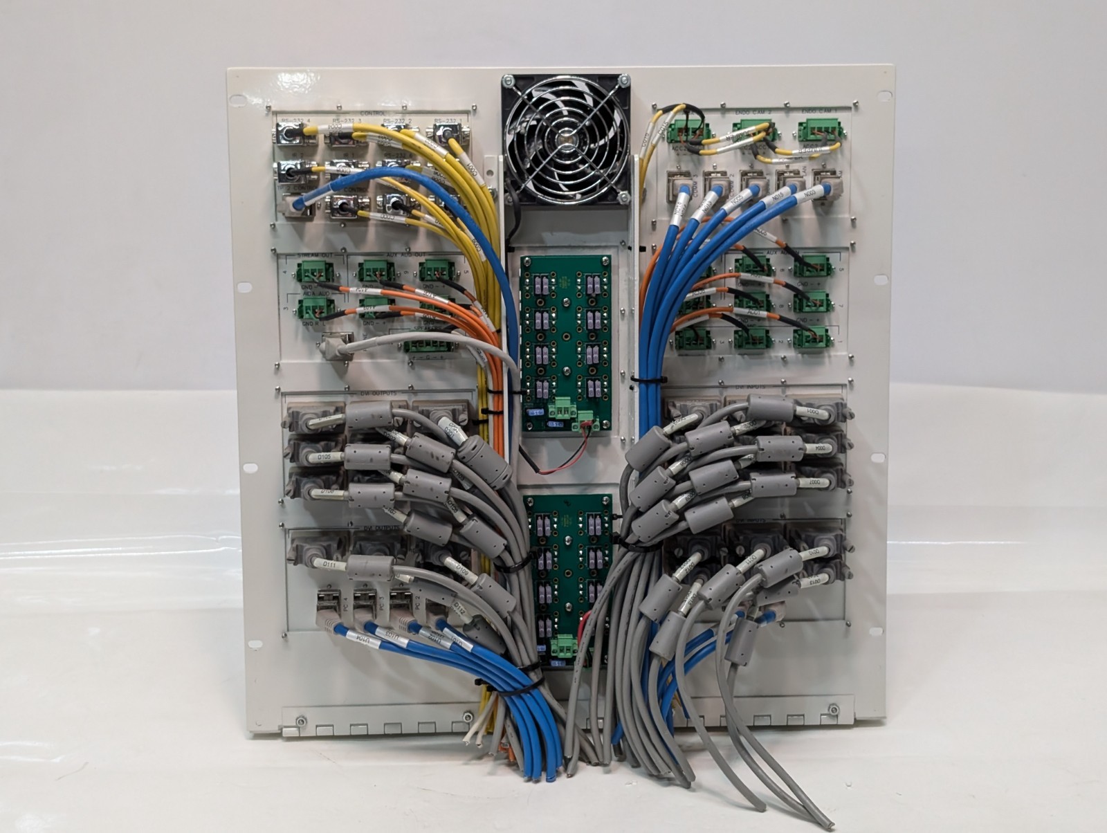 Custom Patch Panel Routing Junction from a Karl Storz OR1 Medical Operating Room